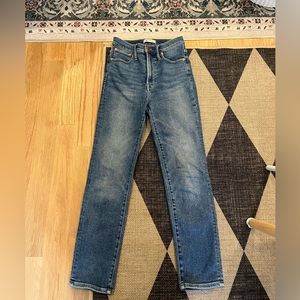 Madewell Straight Perfect Vintage Jean